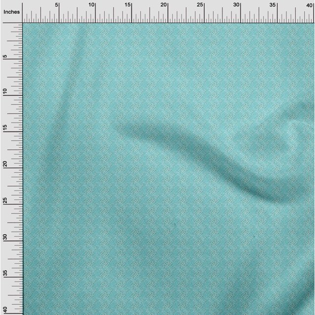 oneOone Cotton Poplin Fabric Leopard Animal Skin Fabric Prints by Yard 56 Inch Wide