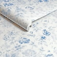 thumbnail image 3 of Rachel Ashwell Romantic Rose Blue Wallpaper, 3 of 4