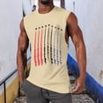 thumbnail image 2 of NOLDARES Mens Summer Outdoor Tank Tops Sleeveless Gym Muscle Shirts for Workout Beach Casual Training Summer outdoor(Beige,XXL), 2 of 5