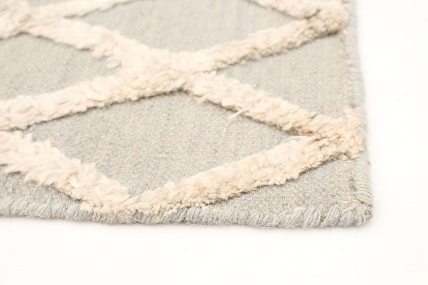 ECARPETGALLERY 5'0" x 7'9" Carved Cambridge Hand Made Area Rug for Living Room, Dining Room and Bedroom in Grey