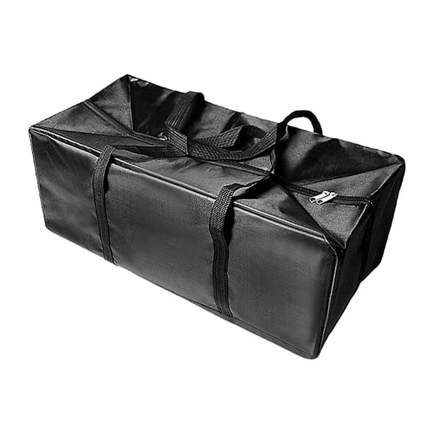 Bolsa de transporte, bolsa de almacenamiento, correas, almacenamiento, mediana, asas premium, bolsa Oxford para barco Grande y negro