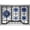 G513-30-INCH, variant on ROBAM 30" Gas Cooktop G413, 4 Made in Italy Brass Burners, 304 Stainless Steel Built-in Gas Stove, 20,000 BTUs Power Burner, Dual Fuel NG/LPG Convertible, Flame Failure Protection