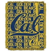 LHM NCAA California Berkeley Golden Bears Double Play Jacquard Triple Woven Throw, 48 x 60 in.