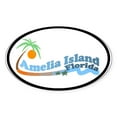 thumbnail image 1 of CafePress - Amelia Island FL Oval Sticker - Sticker (Oval), 1 of 1