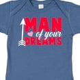 thumbnail image 4 of Inktastic Valentine's Day Man of Your Dreams with a Heart and Arrow Boys or Girls Baby Bodysuit, 4 of 5
