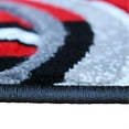 thumbnail image 5 of Flash Furniture Audra Round Contemporary Grey, Black, Red or Area Rug, 8' x 8', 5 of 7