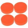 thumbnail image 5 of FOMIYES Anti Slip Texture Hockey Pucks Orange 4Pcs 2.75x2.75x0.79in, 5 of 8