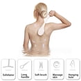 thumbnail image 4 of Cepillo de baño, cepillo de ducha con mango largo y suave para exfoliación y autolimpieza, con mango antideslizante y correa de almacenamiento para mayor higiene., 4 of 8
