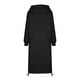 thumbnail image 5 of Vestido largo informal holgado con capucha y bolsillos para mujer - Vestido sudadera de felpa, capucha con cordón, abertura lateral, adecuado para otoño/invierno, tallas S-XXXXXL, 5 of 5