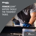thumbnail image 4 of WypAll PowerClean L40 Cloths Extra Absorbent Wipes (03046), Pop-Up Box, Bulk Paper Wipers, White (9 Packs of 90 Sheets, 810 Sheet Total), 4 of 11