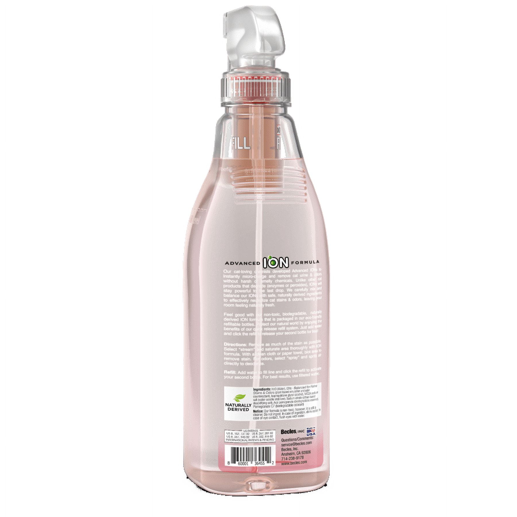 ION Fusion Cat Urine & Odor Destroyer - 2 Bottles in 1. 32oz