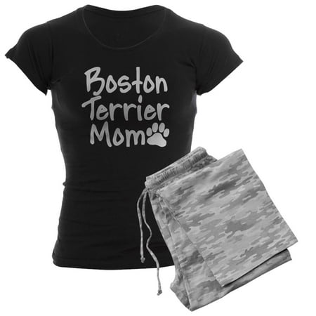 

CafePress - Boston Terrier MOM - Women s Dark Pajamas