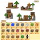thumbnail image 1 of Bloques de construcción magnéticos, cubo magnético, juego del mundo de la mina, juguete STEM sensorial Montessori, cubos apilables, juego de construcción, juguete, regalo de vacaciones, 1 of 5