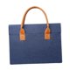 thumbnail image 4 of Maletín Para Hombres y mujeres bolso de negocios impermeable y resistente al desgaste elegante bolso Para computadora portátil 34x26x4 cm Azul perfecl, 4 of 8