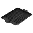 thumbnail image 3 of BBQ Tray, Even Heating Durable Portable Baking Pan Inclined Design  For Outdoor Camping For Families For Meat For Vegetables For Barbecue Restaurants, 3 of 8