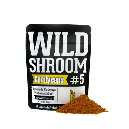 Cordyceps Mushroom - Cordyceps Sinensis Mushroom Powder Extract | Superfood Mushroom Powder Extracts 10:1 - 4oz