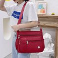 thumbnail image 2 of Bolsos cruzados para mujer, bolso de hombro moderno, bolso cruzado para mujer, impermeable, ligero, informal, bolso de hombro, bolso de libro, 2 of 6