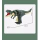 thumbnail image 3 of Dinossauro De Brinquedo Com Clip de Mola Para Descompresión, 3 of 5