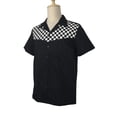 thumbnail image 2 of Nice Pattern Contrast Panel Men Shirts, 2 of 4