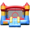 thumbnail image 1 of Gymax Inflatable Bounce House Castle Jumper Moonwalk Playhouse Slide Without Blower, 1 of 10