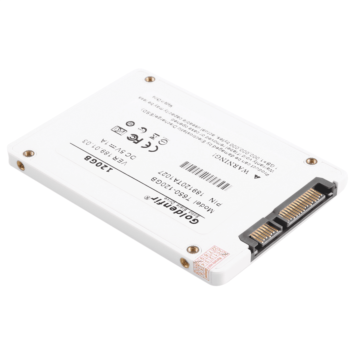 20X Goldenfir SSD 120GB SSD 2.5 Hard Drive Disk Disc Solid State Disks 2.5inch Internal SSD,20 x 2.5inch Hard Drive Disk Disc,White