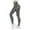 k19631-Black, variant on LIIPEE Women Leggings Casual High Waist Slim Fit Ankle Length Leggings Stretchable Easter Printed Lifting Yoga Pants Fashion Comfortable Soft Breathable Leggings,Green,L