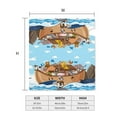 thumbnail image 5 of Balery Animals on Noah's Ark Floating Mailbox Cover - Standard Size-25.5x21 in, 5 of 9