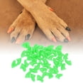 thumbnail image 2 of Unique Bargains 50 Pcs Portable Anti-scratch Pet Nail Caps for Dog Extra Small Green, 2 of 5