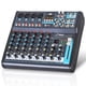 thumbnail image 1 of Pyle Mezclador de audio profesional Tablero de sonido Consola Interfaz del sistema de escritorio 8 canales USB digital Bluetooth MP3 Entrada de computadora 48 V Phantom Power Estéreo DJ Studio FX Proc, 1 of 5