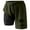 Z105-Dark Green, variant on CHENge Big and Tall Men's Swim Trunks Extended Sizes Retro Athletic Tropical Print Quick Dry Beach Swimming Shorts with Compression Liner Upf 50+ Sun Protection Mens Summer Clothes