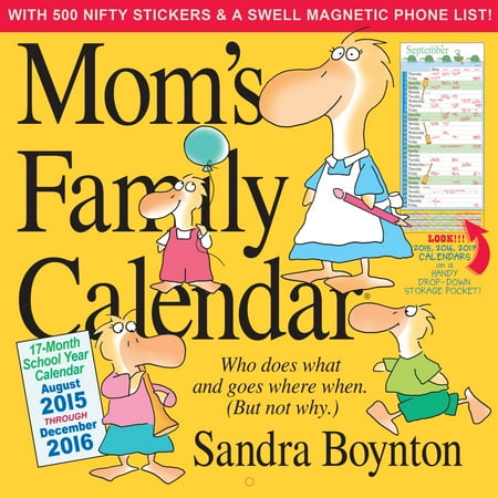 Mom's Family Wall Calendar 2016 (Calendar)