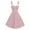 Pink, variant on MTBLYS Summer Dresses for Women 2025 Casual Solid Color Off the Shoulder Mid-Length Dress Leisure Slim Fit Sleeveless Holiday Party Dress Women Summer Dresses