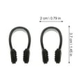 thumbnail image 2 of FUEENIRVA 10Pcs Reusable Black Silicone Nose Clips Professional Anti Choking Swimming Pool Accessories, 2 of 8