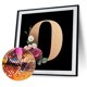 thumbnail image 2 of Wdftyju Pintura de diamante 5D, letras de flores oscuras DIY, arte de mosaico de taladro redondo completo Wdftyju 6ff6hp1tc7hz5wz9D01, 2 of 9