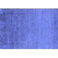 thumbnail image 1 of Ahgly Company Machine Washable Indoor Rectangle Oriental Blue Industrial Area Rugs, 4' x 6', 1 of 4