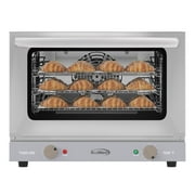 19 in. Countertop Convection Oven for Quarter-Size Pans with 3 Racks 1440W of Power in Stainless-Steel, 0.8 cu. ft.