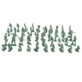 thumbnail image 2 of 200 Piezas 2 Cm Realistamente Battlefield Toy Figuras Green Sunnimix Juguete de soldado de juguete de 100 piezas, 2 of 8