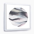 thumbnail image 1 of Designart ' Circle Marble II ' Modern Geometric Framed Canvas, 1 of 3