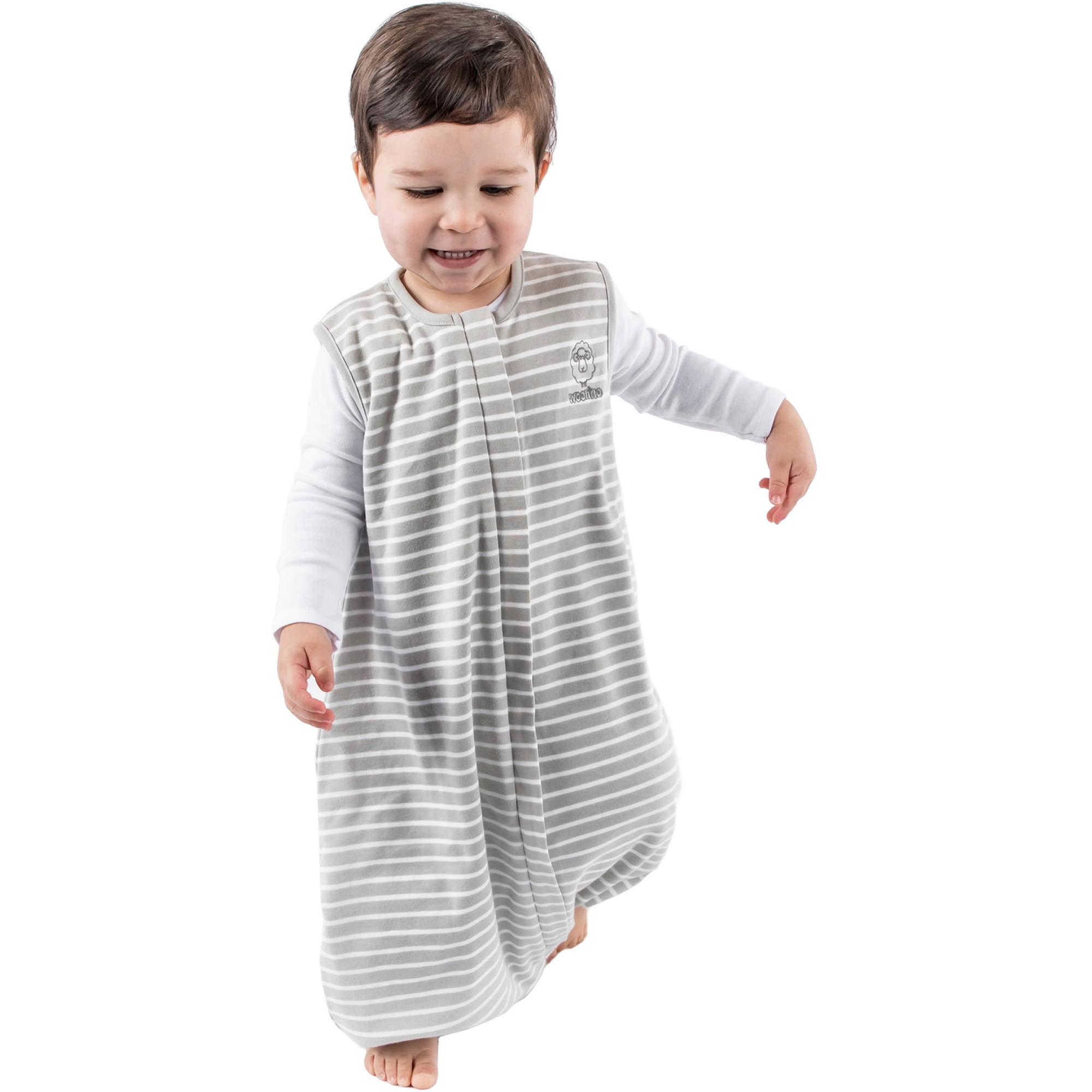 Woolino 4 Season Baby Sleep Bag with Feet Opening, Merino Wool Walker