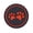 Red, variant on Jkung Car Round Water Bottle Silicone Coaster Dog Paw Print Cup Holder Anti-slip Hear-resistant Silicone Cup Mat Car Interior Accessories