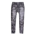 thumbnail image 3 of Womens Summer Fashion Linen Cotton Pants Solid Casual High Waist Loose Fit Drawstring Trousers with Pockets, 3 of 4