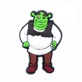thumbnail image 1 of Novedad Oreja De Shrek 1pcs Personaje De Dibujos Animados crocs Charms jibbitz DIY Zuecos Zapatos Aceessories Ajuste Sandalias pin Decoración Niños Regalos, 1 of 4