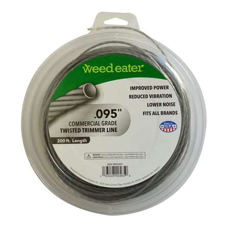 Weed Eater .095 in. 200 ft Twisted Replacement Trimmer Line