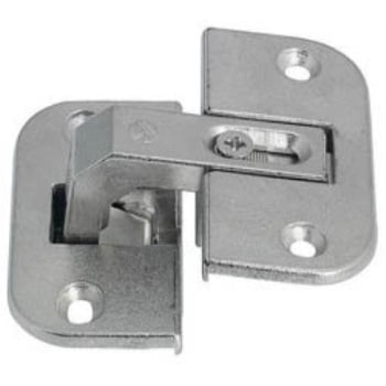 Hafele Single - pie-cut corner hinge (pair of hinges) by hafele america