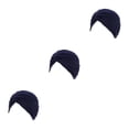 thumbnail image 2 of Qarigey Musulmanes Turbante Hijabs Gorras Cruz Pre-Atado Sombrero Indio Transpirable Elasticidad Beanie Chemo Cover Mujeres Headwear azul marino Type1 NO1 Qarigey CBP300382, 2 of 6