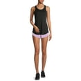 thumbnail image 2 of Athlux Women's Basic Luxe Dolphin Hem Running Shorts, 2 of 5