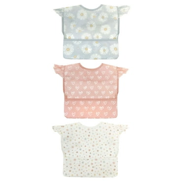 Neat Solutions Ruffle Sleeve 3 Pack Infant Bib