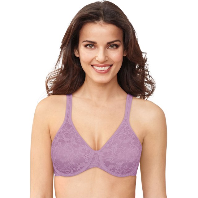 Bali Womens Passion for Comfort Back Smoothing Underwire Bra, 40C