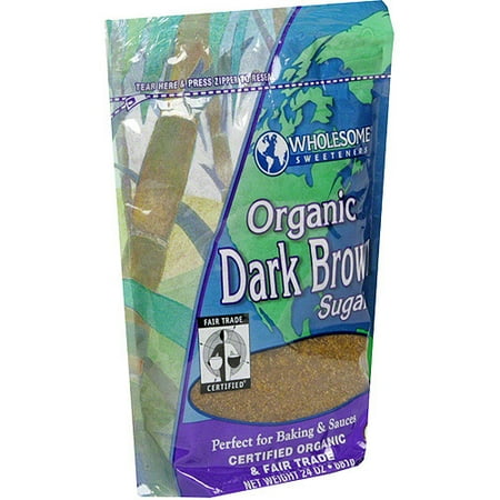 - Wholesome Sweeteners Organic Dark Brown Sugar, 1.5 lb (Pack of 6)