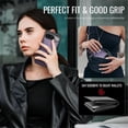thumbnail image 6 of JEEHOOD Case For Google Pixel 10 / Pixel 10 Pro, RFID Blocking Compatible With MagSafe Detachable 2 In 1 Wallet With Snap fastening Card Holder,PU Leather Case,Kickstand Magnetic Protective Cover, 6 of 8